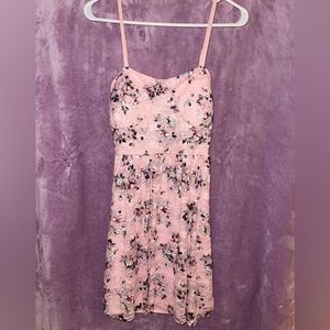 Pink Floral Dress